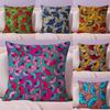 African Style Print Pillow Case  Ultra Soft Skin Friendly Fabric Cloud Like Comfort & Concealed Zipper