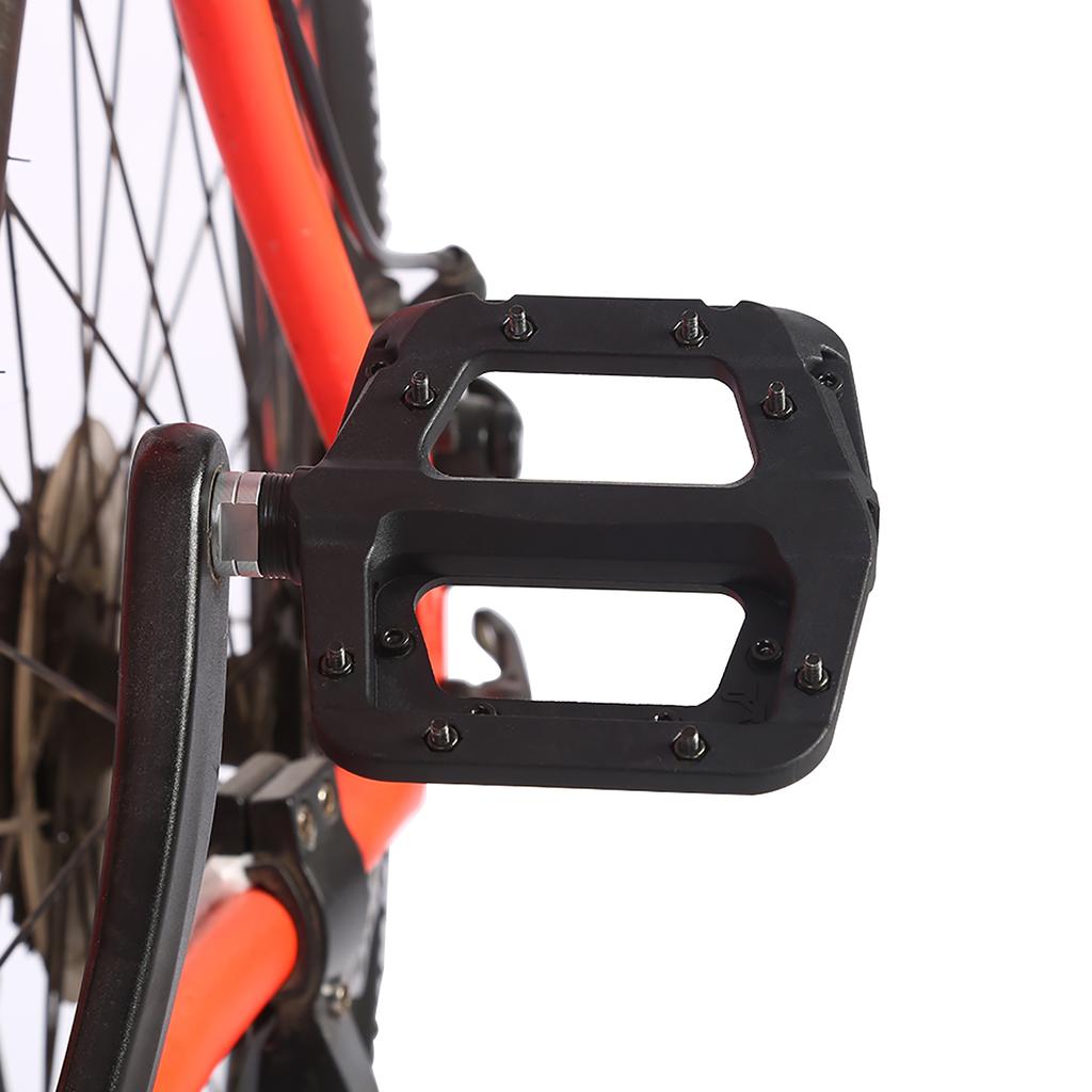 2Pcs Set Outdoor Bicycle Sealed Bearing Pedal Mountain Road Cycling Platform Bike Part Black