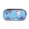 New Stitch Stitch Single-Layer Student Pencil Case Square Large-Capacity Polyester Stationery Box Printable Picture
