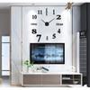 2D 3D Wall Clock Mirror Wall Stickers Diy Large Acrylic Quartz Wall Clocks Removable 4 Color Art Decal Sticker Home Decor