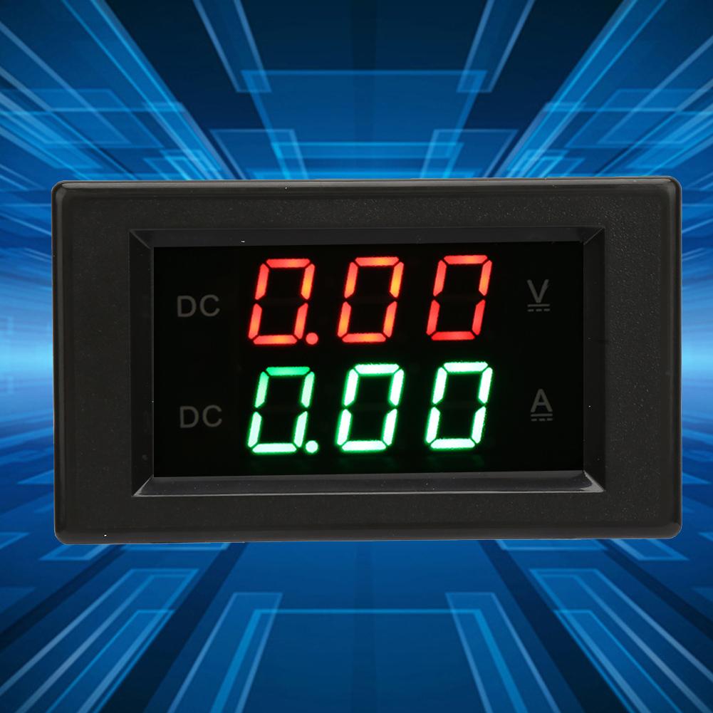 YB4835VA DC0 100V 20A Dual Display Integrated Voltage Ampere Meter