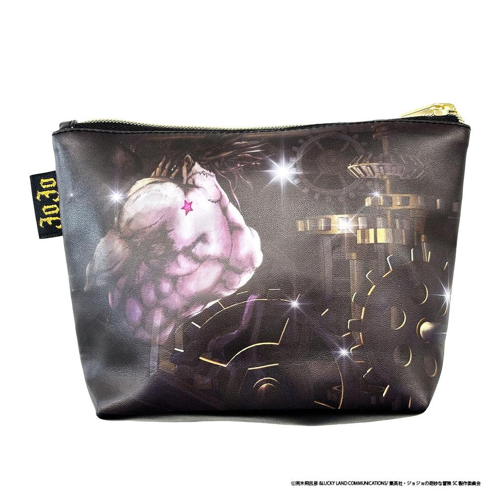 Small Planet JoJo's Bizarre Adventure Stardust Crusaders Boat-shaped Faux Leather Pouch JotaroDIO