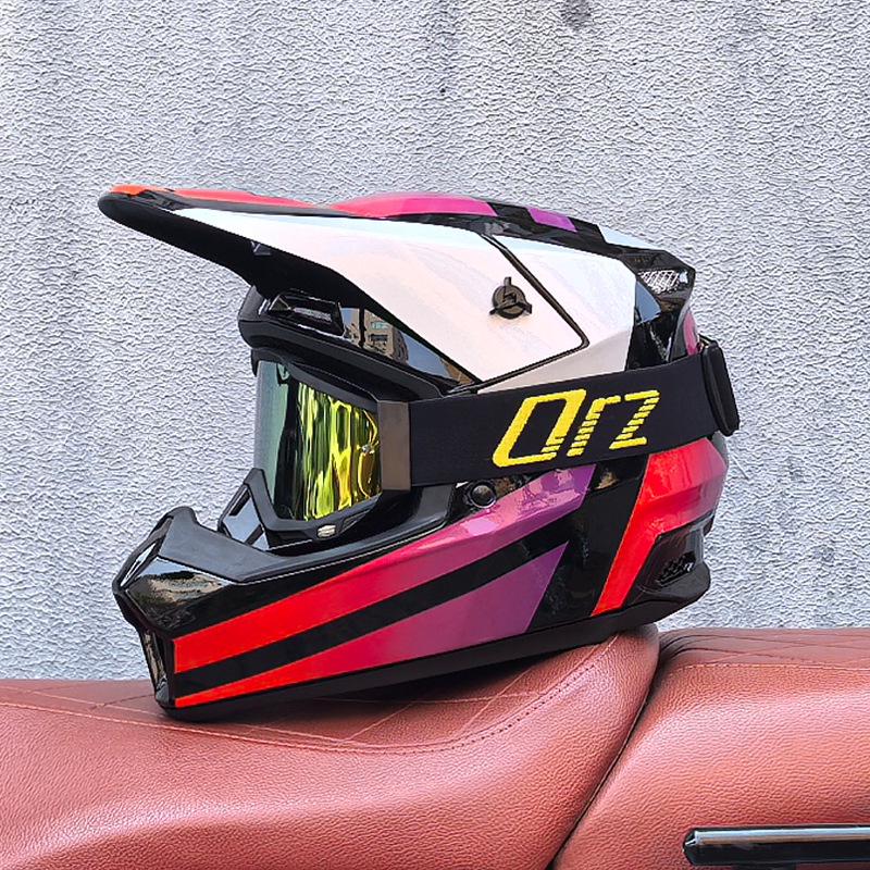 Orz Multi-Purpose Helmet for Off-road, Electric Bicycles, and Mountain Riding - Suitable for Children, Teenagers, Men, and Women.