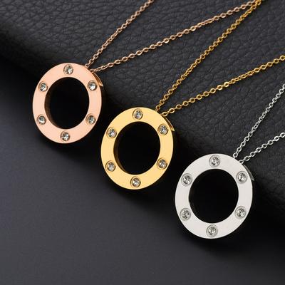 Collana Stelle e Torta Grande Viti Anello da Coppia Collana Donna
