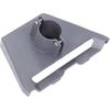 Flat Pipe Adapter, Gen 3 Pole Mount Internet Kit Satellite Standard Dish Bracket, V3 Mount Plate Roof Mounting Holder, Up To Inner Diameter 39mm