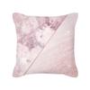 Ins Nordic Style Rose Gold Pink Geometric Square Pillow Cushion Cover