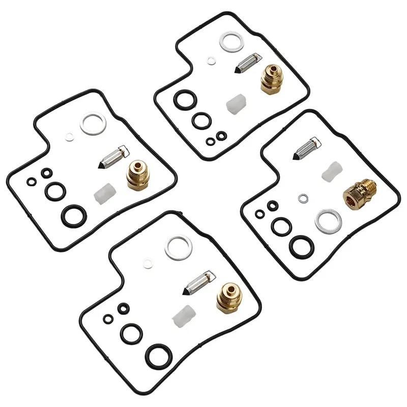 4x Carburetor Repair Kits for Honda ST1100 ST1100A 1991 2001 Motorcycles Compatible Replacement Floating Needle