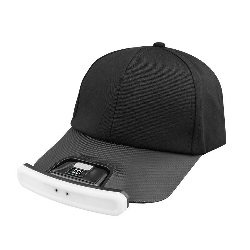 

LED Light-Emitting Inductive Cap USB Rechargeable Unisex Stylish Hat Headlamp Flashlight for Night Running and Cycling 1pcs