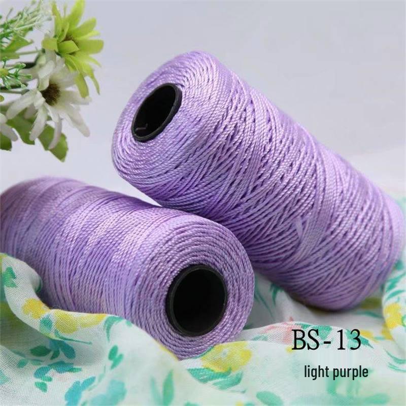 Příze z ledového hedvábí: Třívláknová příze pro ruční pletení a háčkování - Ideální na pantofle, tašky, čepice, návleky na hrnky a podsedáky do auta