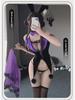 Manyan Sexy Lace Halter Neck Halloween Bunny Girl Witch Costume 