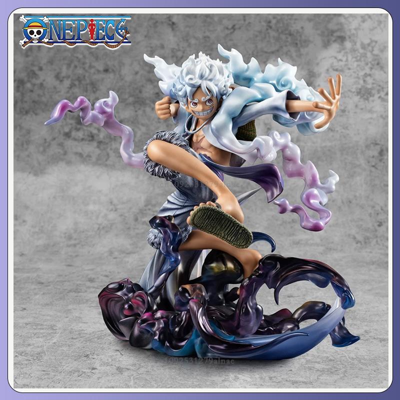 One Piece Lffy Anime Figure Gear 5 Luffy Action Figurine Sun God Nika Luffy Statue PVC Statue Model Doll Collection Toy Gifts