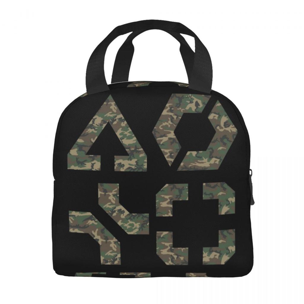 Battlefield 6 Funny Games Merch Insulated Lunch Bag For School Food Storage Bag Portable Thermal Cooler Lunch Box
