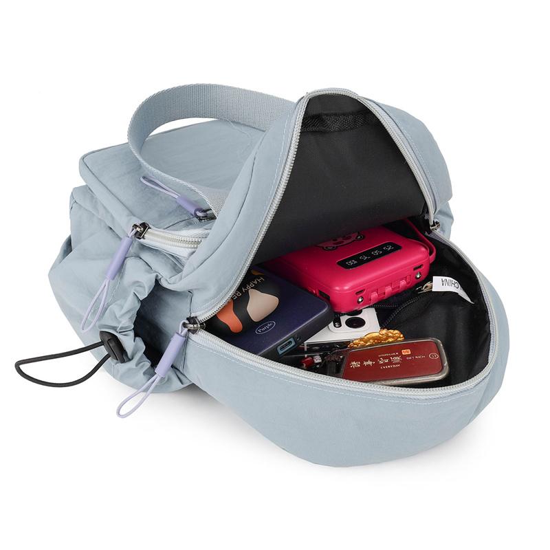 Outdoor Lightweight Backpack Women's Handbag Sports Riding Chest Bag Commuter Shoulder Crossbody Bag