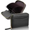 Overcome the Weaknesses of Mini Mini Wallet That Fold Genuine Leather for Women and 8 Colors Accordion Small Coin Card Auspicious Day for Gifts with