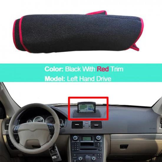 2 Layers Car Inner Dashboard Cover Dash Mat Carpet Cushion Sun Shade Dash Board Pad Cape For Volvo XC90 2002 - 2011 2012 2013