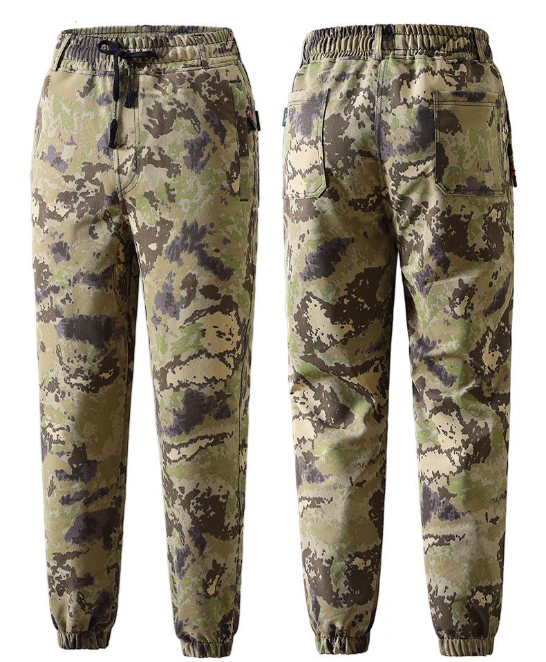 Men's Workwear: Breathable Camouflage Suit for Spring & Autumn - Durable, Thick, Wear-Resistant Outdoor & Training Gear.