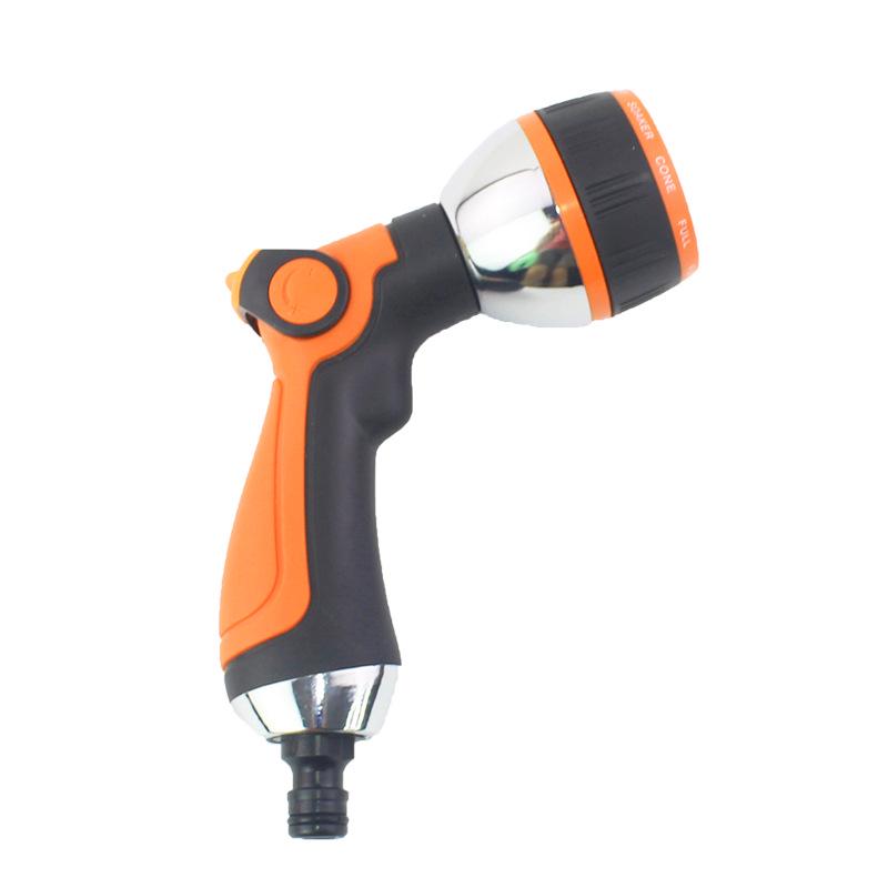 Zahradní tryska z vysokotlaké slitiny: Víceúčelová stříkací pistole na zalévání a mytí auta