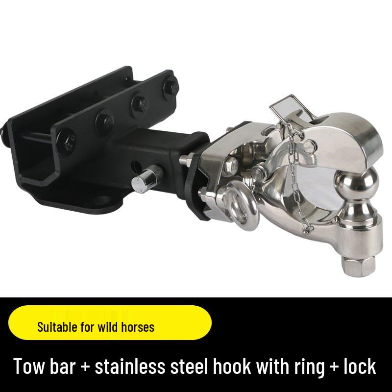 Compatible with Ford Bronco RV Tow Hooks, Square-Mouth Tiger-Head Tow Hooks, and Trailer Hitches.