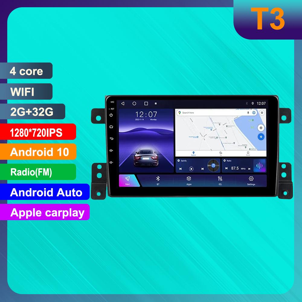 Suzuki Grand Vitara 05-15 Android GPS Навигация и Умный Bluetooth CarPlay Контроллер