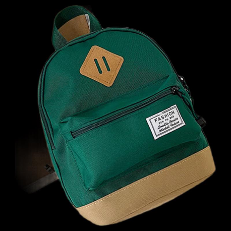 Kids  Simple Lightweight Canvas Backpack