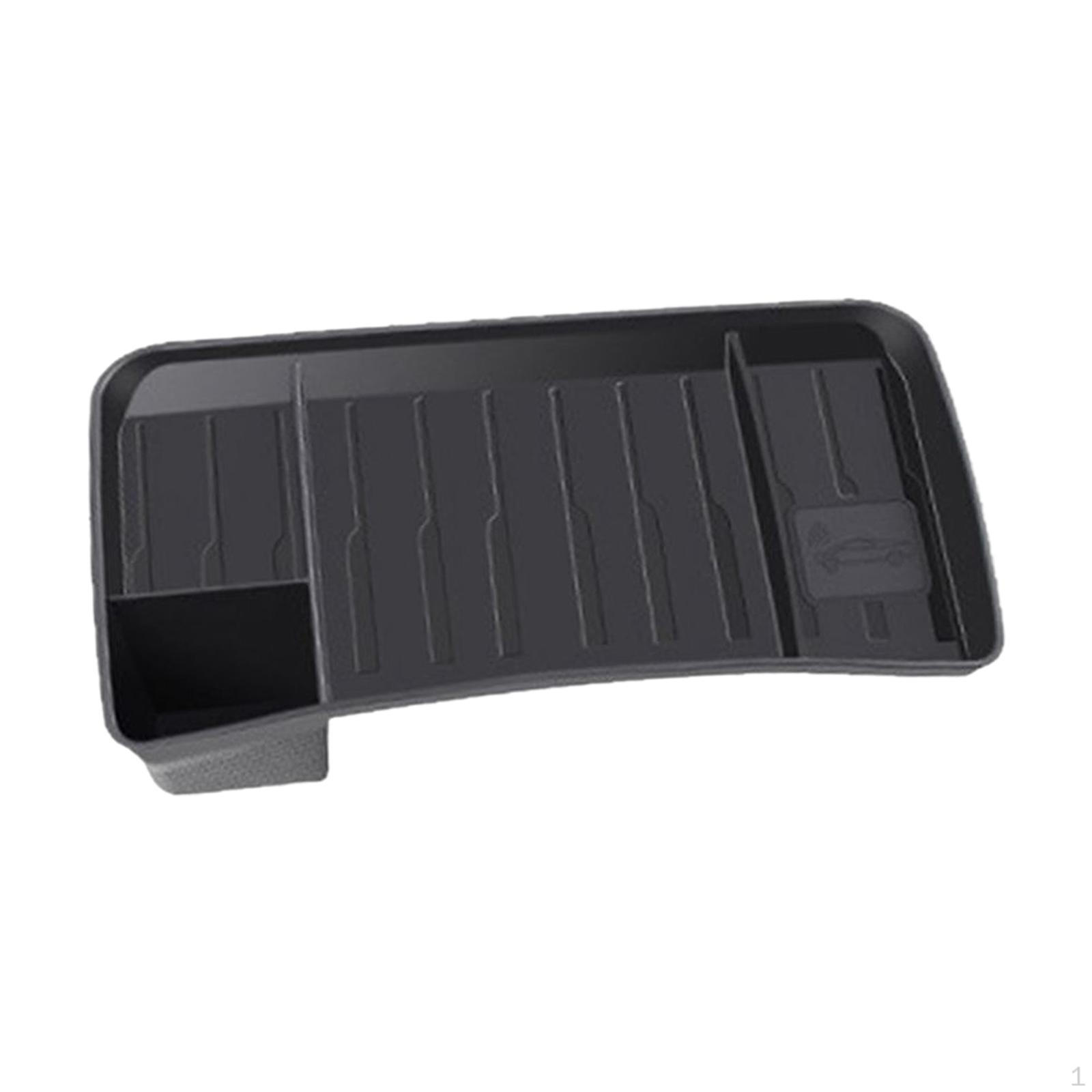 

Storage Box Tray, Secondary Organizer Interior Accessories Professional Center Tray чорний
