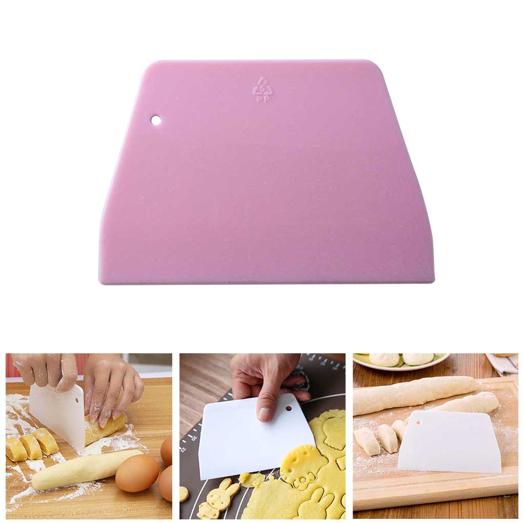 2 Stück Sahneschaber, Butterdekorationszubehör, Spatel, Mehrzweck-Backzerkleinerer für Küche, Haushalt, Geschäft