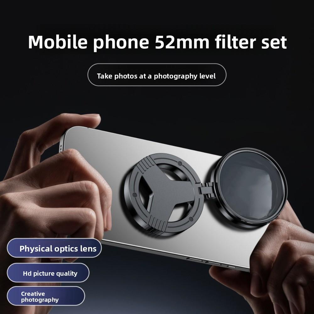 Magnetic CPL Phone Filter Remove Reflections Phone Filter Lens  Glass Buildings