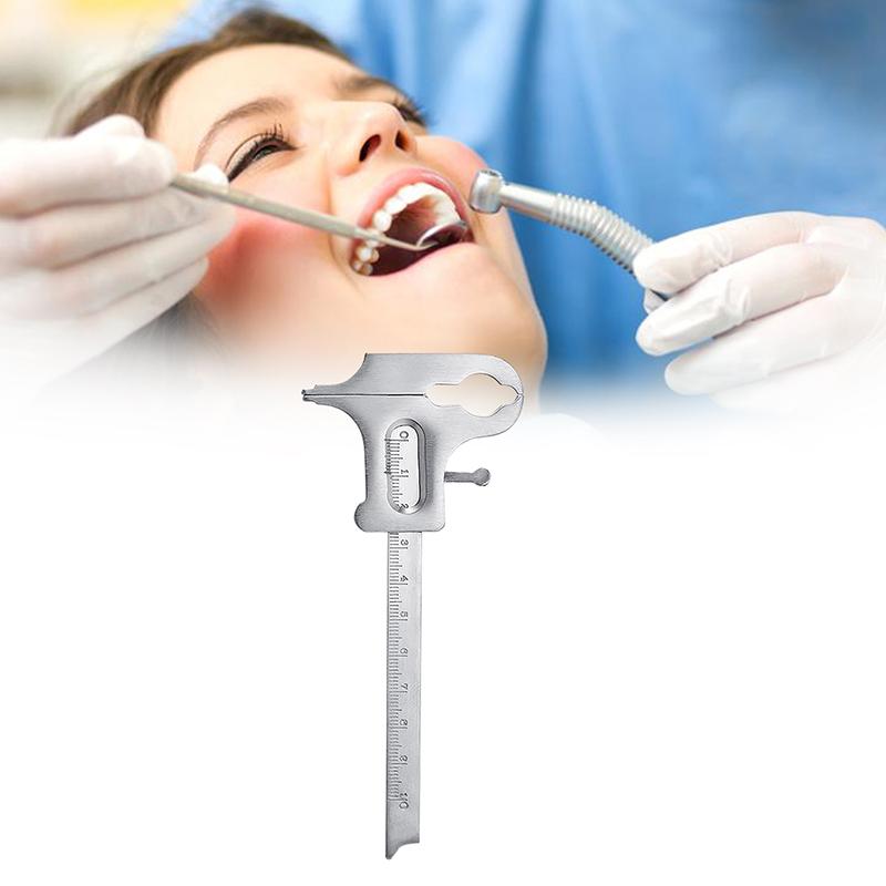 Rigla Calibru Dentar Cu Marcaje Digitale Pentru Măsurarea Dinților Oțel Inoxidabil Măsurare Stomatologie Instrumente Chirurgicale