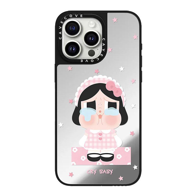 Crying Baby Wave MagSafe Case for Apple 16 Pro Max, 15 Pro, 14 - Trendy & Cute