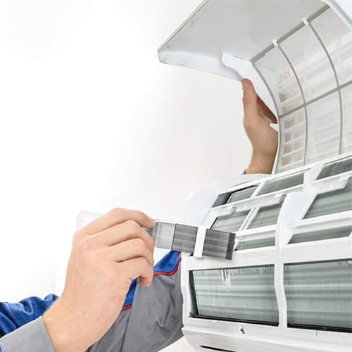 VIVIZHWH Air Conditioner Cleaning Brush Kit (Set of 3) - Lightweight, Portable, and Stylish