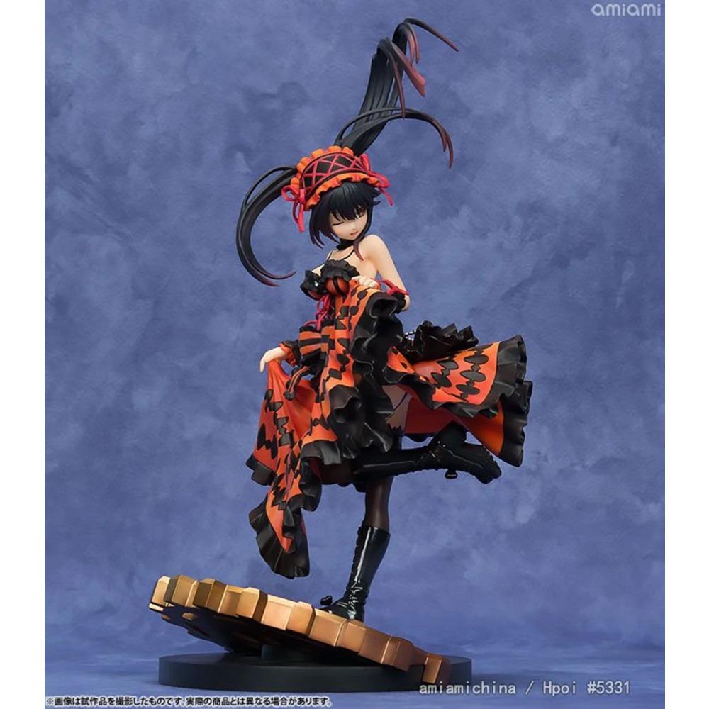 28CM Popular Anime Date A Live II Tokisaki Kurumi 1/8 Edition Beautiful Girl Model PVC Collection Static Toys Doll