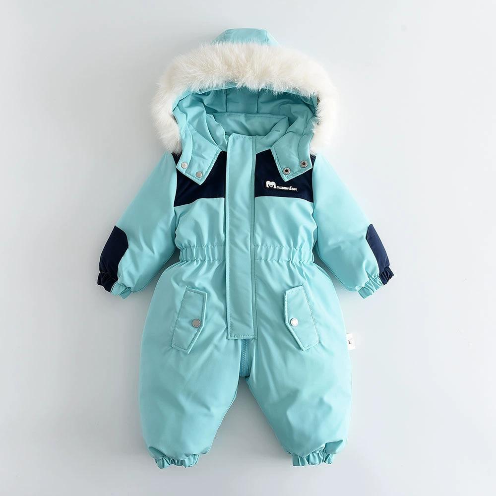 Winter Baby Clothes Thicken Warm Jumpsuits