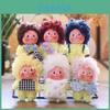 Cute Yellow Elf Plush Toy Keychain With Soft Short Pile For Backpack Decor