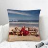 Band The Marias Cushion Cover Natural Linen Pillowcase Set AllinOne Decor for Sofa Bedroom  Chair