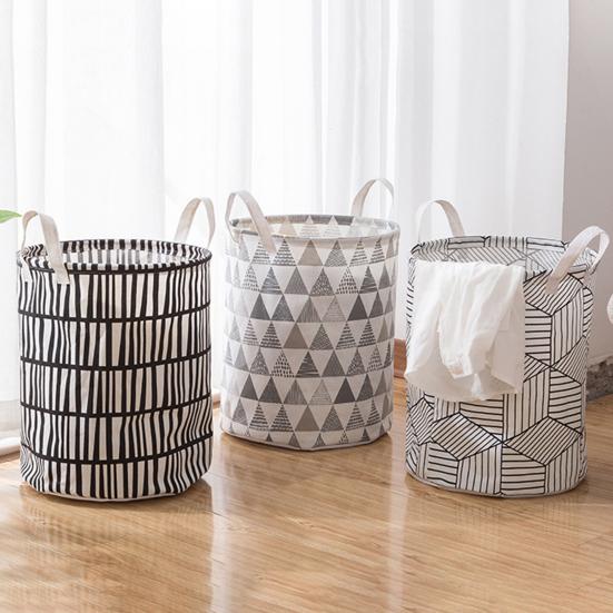 Large Capacity Foldable Clothing Holder Laundry Basket Storage Bag Organizer