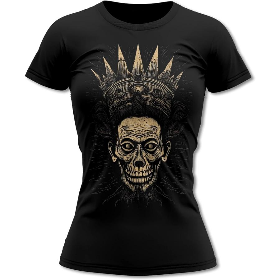 Bands and Bones King of The Dead 3 Gothic Women s T-Shirt S