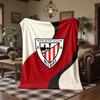 Athletic Bilbao Football Print Flannel Blanket Soft Warm Sofa Bed Throw Blanket For Home Office Bedroom