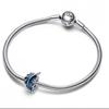 Pandora Blauer gebogener Federn-Anhänger 792576c01