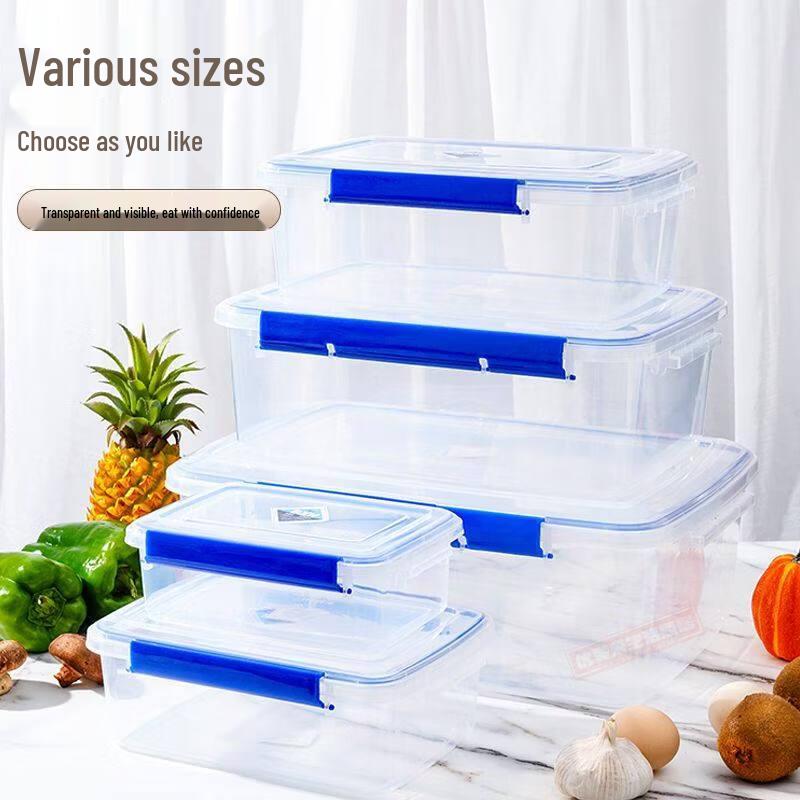 ZISIZ Rectangular Food Storage Container