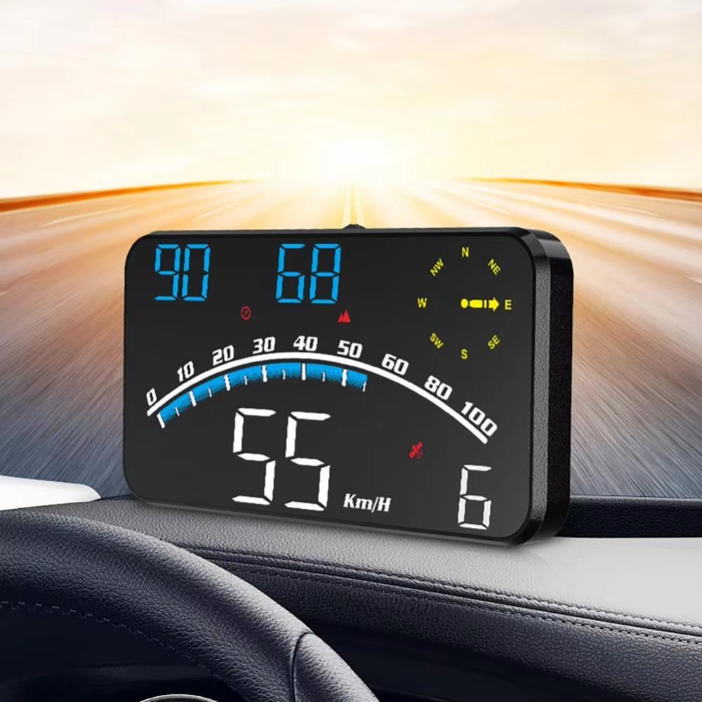 Mileage Measurement Head up Display Speed Warning Car Speed Projector  Suitable for All Vehicles