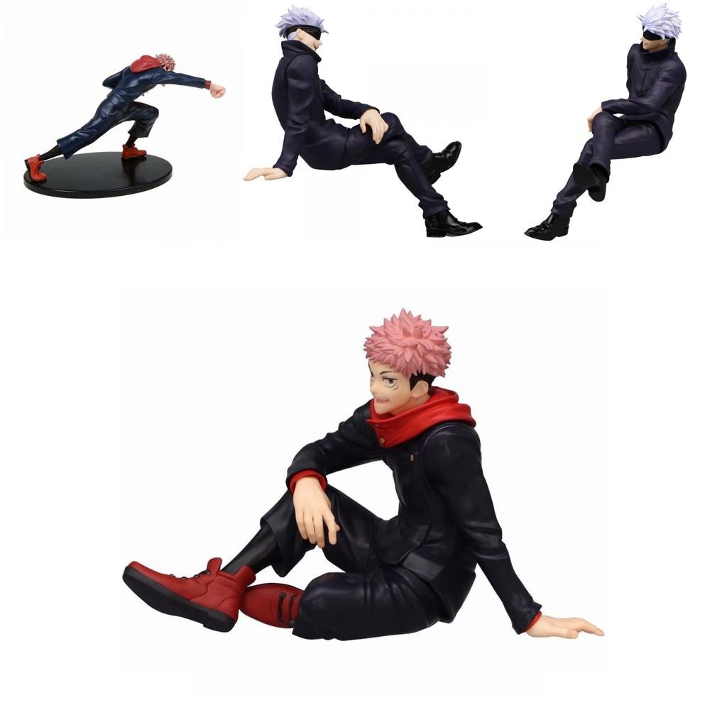 High-quality Pvc Jujutsu Kaisen Action Figure Yuji Itadori Satoru Gojo Collectible