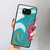 Color Luxury Marble Phone Case for Xiaomi Poco X3 NFC M3 X4 Pocophone F1 M4 Pro F3 GT Soft Silicone Black Cover Shell