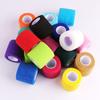 1PC Pet Bandagens Anti-incrustantes Dispositivos Autoadesivos para Cães Gatos Bandagem Elástica Pé Externo Protetora Sem Pelos Tiras de Pano