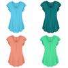Casual Womens Summer Dress With Pleated Skirt And Ruffle Sleeves For Spring Fashion