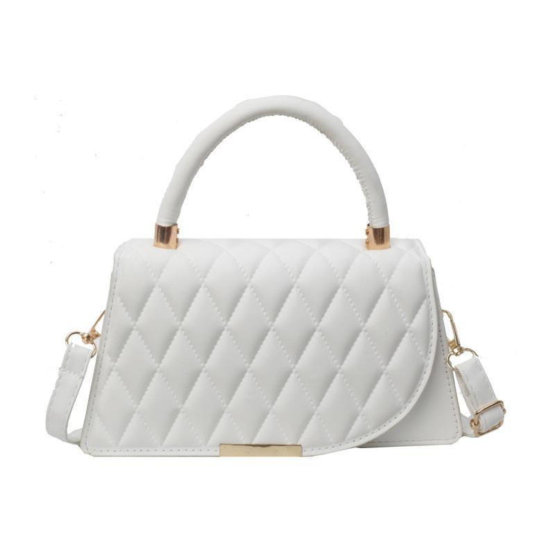 Elegant Small Quilted Handbag With Soft Pu Leather 2024 Summer Trend