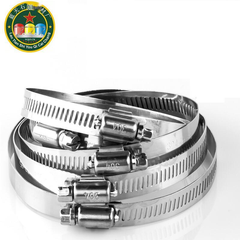 YIXIKEJI Stainless Steel Hose Clamp 10 Pcs