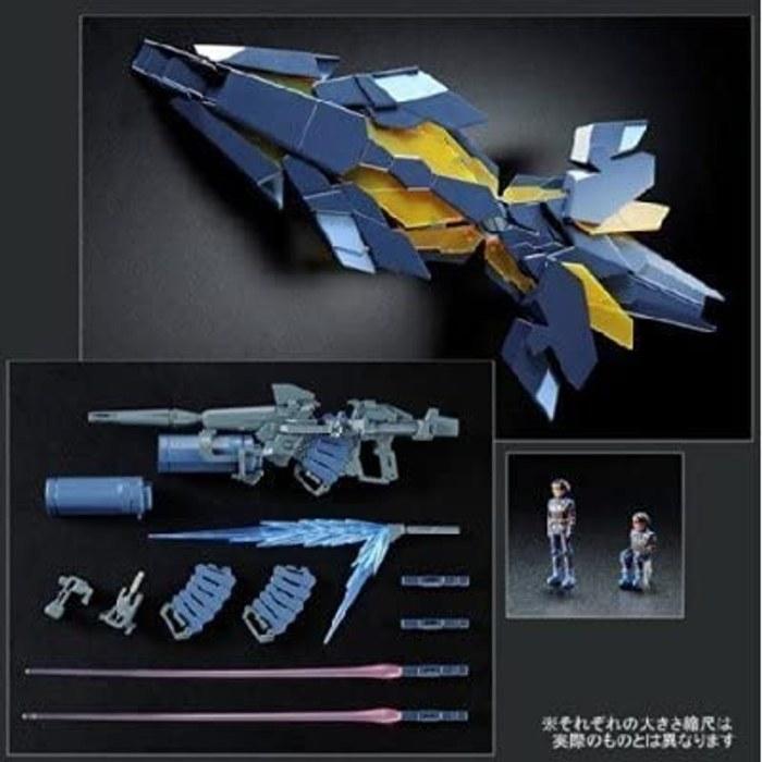 BANDAI MG 1/100 RX-0[N] Unicorn Gundam 2nd Unit Banshee Norn Model Kit (Premium Bandai Limited) black 39.4x31.39x13.72cm