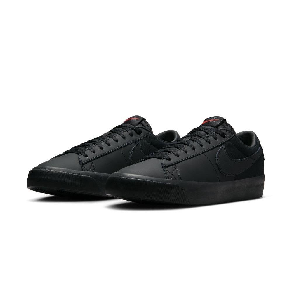 DR9099-001 Nike SB Zoom Blazer Low Pro GT ISO Triple Black (Men's)