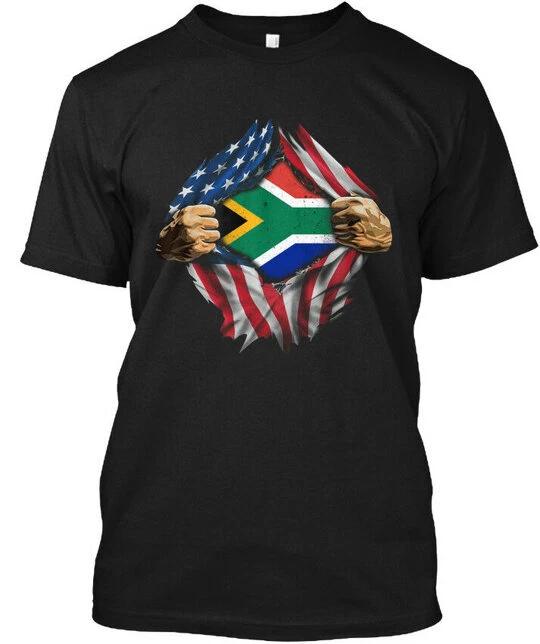 America South Africa Flag T shirt 3XL