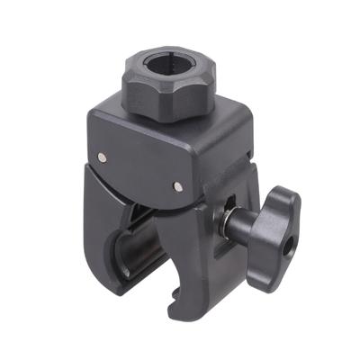 Univerzální základna s kloubovou svorkou 17mm pro držák kamery, záznamovou tyč, montáž rukojeti skútru